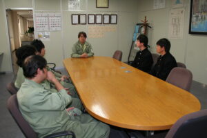 熊谷工業高等学校の生徒さん2名がインターンシップを行いました1